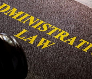 Administrative law banner
